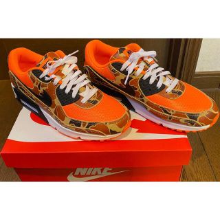 ナイキ(NIKE)のNIKE AIR MAX 90 SP Orange Duck Camo(スニーカー)