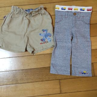 ミキハウス(mikihouse)の２児ママ様専用　ミキハウス　スパッツ(パンツ/スパッツ)