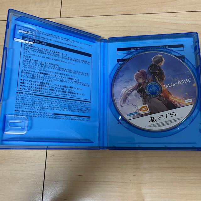 PlayStation(プレイステーション)のテイルズ オブ アライズ PS5 エンタメ/ホビーのゲームソフト/ゲーム機本体(家庭用ゲームソフト)の商品写真