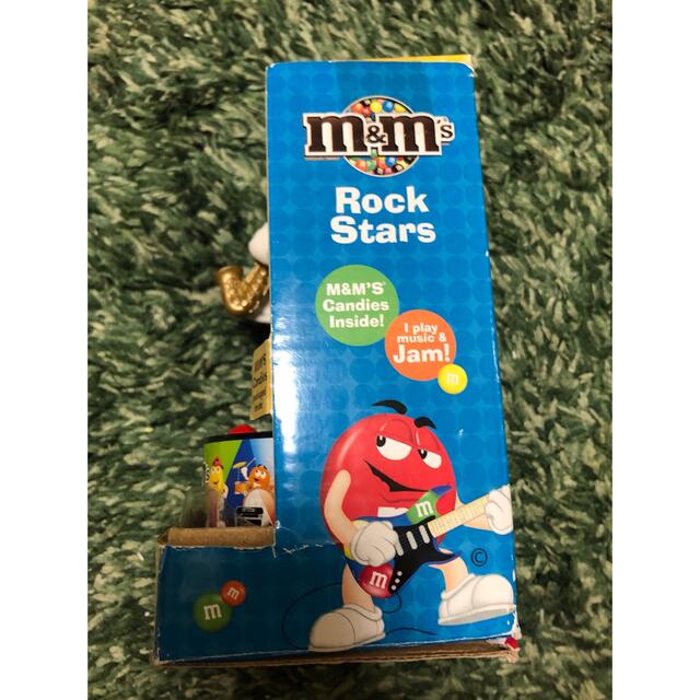 M&M(エムアンドエム)の☆M&M’s☆Rock Star☆ブルーサックス☆ エンタメ/ホビーのおもちゃ/ぬいぐるみ(キャラクターグッズ)の商品写真