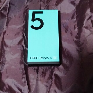 オッポ(OPPO)のOPPO Reno 5A 5G DSDV対応　デュアル simフリー(スマートフォン本体)