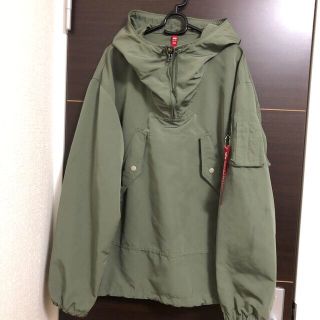 アルファインダストリーズ(ALPHA INDUSTRIES)のメンズ　ブルゾン　春物　カーキ色　XL寸(ブルゾン)