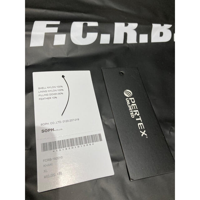 F.C.R.B.(エフシーアールビー)のF.C.R.B. FCRB Bristol tour down ダウン メンズのジャケット/アウター(ダウンジャケット)の商品写真