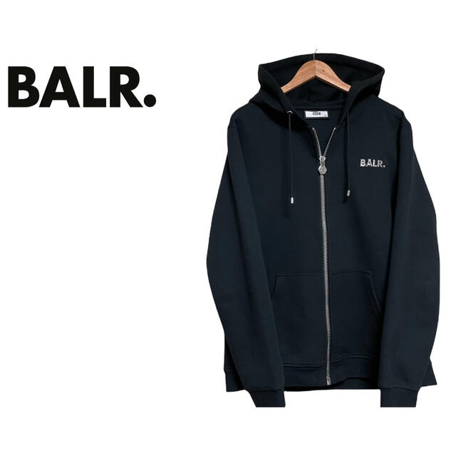 【BALR.】Q-SERIES ZIPPED HOODIE XL ジップパーカー