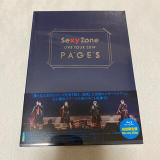 セクシー ゾーン(Sexy Zone)のSexyZone LIVE TOUR 2019 PAGES 初回盤Blu-ray(アイドル)
