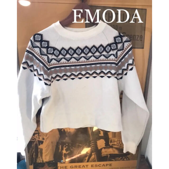 EMODA(エモダ)のEMODA✨エモダ　レディース　セーター　フリーサイズ レディースのトップス(ニット/セーター)の商品写真