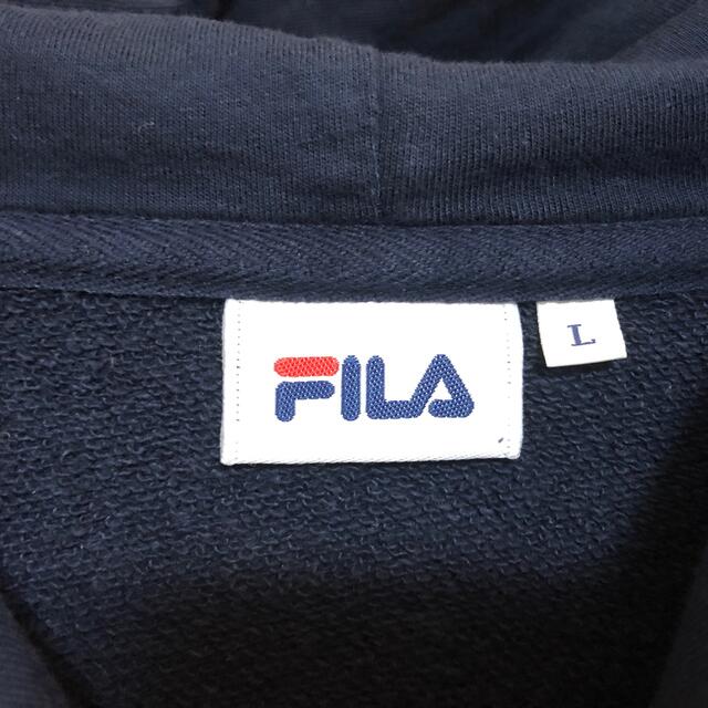 FILA(フィラ)の【フィラ】プルオーバーパーカー　デカロゴ　ビッグロゴ　デカプリント　１ メンズのトップス(パーカー)の商品写真