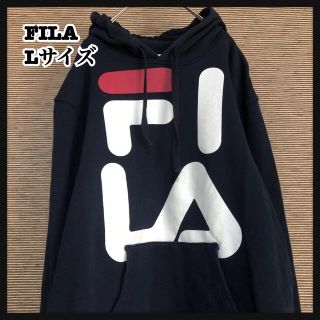 フィラ(FILA)の【フィラ】プルオーバーパーカー　デカロゴ　ビッグロゴ　デカプリント　１(パーカー)