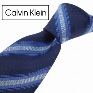 カルバンクライン(Calvin Klein)の新品未使用　定価14300円　CalvinKlein  ネクタイ ネイビー(ネクタイ)