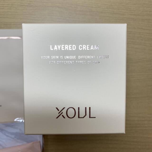 XOUL ソウル　レイヤードクリーム 50ｇ  クリームマスク　サンクリーム付き 1