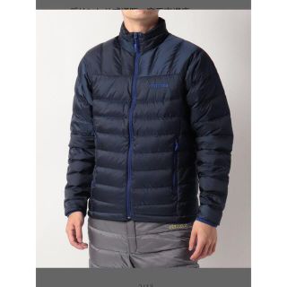 マーモット(MARMOT)のマーモット　marmot ダウンジャケット　ネイビー　L(ダウンジャケット)