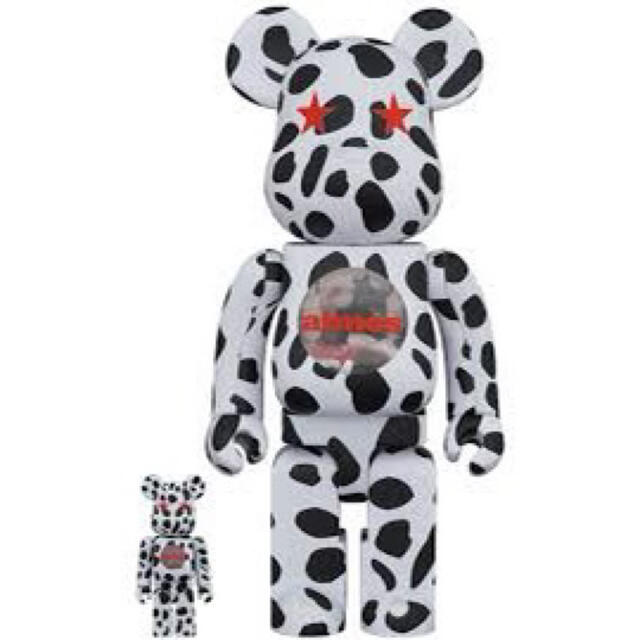 BE@RBRICK atmos Dalmatian 100％ & 400％