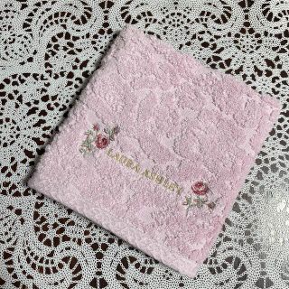 ローラアシュレイ(LAURA ASHLEY)のローラアシュレイ　ウォッシュタオル　グレイスリン(タオル/バス用品)