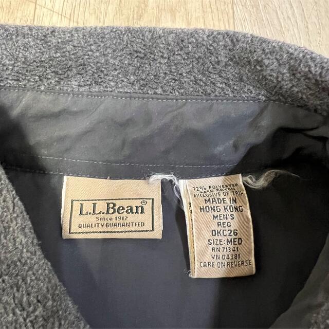 L.L.Bean(エルエルビーン)の1990s L.L.Bean フリースシャツ グレー エルエルビーン メンズのトップス(シャツ)の商品写真