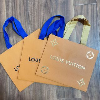 ルイヴィトン(LOUIS VUITTON)のルイヴィトン ショップ袋 紙袋クリスマス限定(ショップ袋)