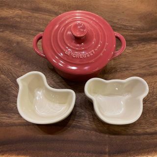 ルクルーゼ(LE CREUSET)の最終値下げ　ル・クルーゼ(お皿3点セット)(食器)