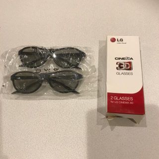 エルジーエレクトロニクス(LG Electronics)のLG ベーシックタイプ3Dメガネ AG-F310 2個入り(その他)