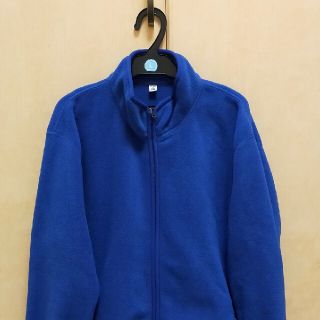 ユニクロ(UNIQLO)のユニクロ フリース 青 XL(ブルゾン)