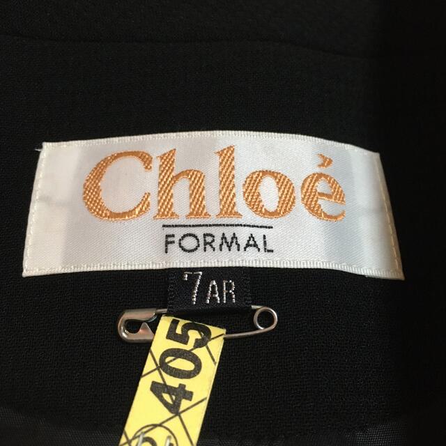 クロエ Chloe ジャケット スーツ フォーマル 黒色 7AR