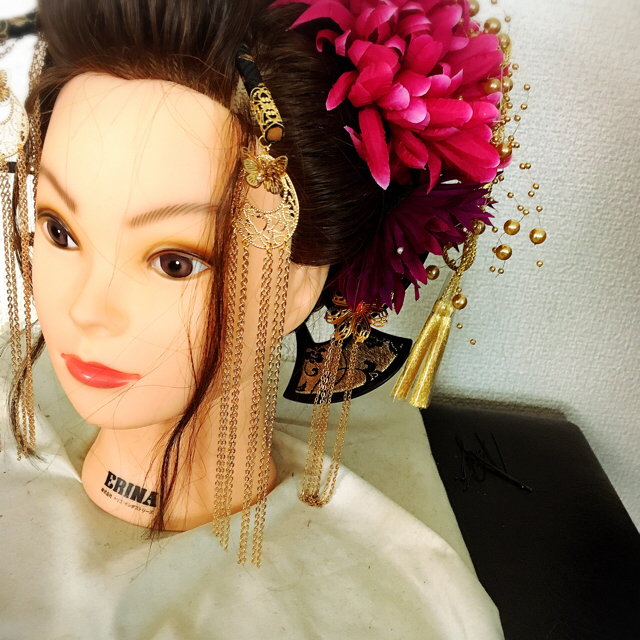 かんざし髪飾りオーダー☆成人式髪飾り 2