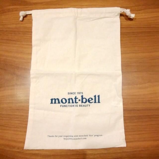 mont bell(モンベル)のモンベル 巾着 スポーツ/アウトドアのスポーツ/アウトドア その他(その他)の商品写真