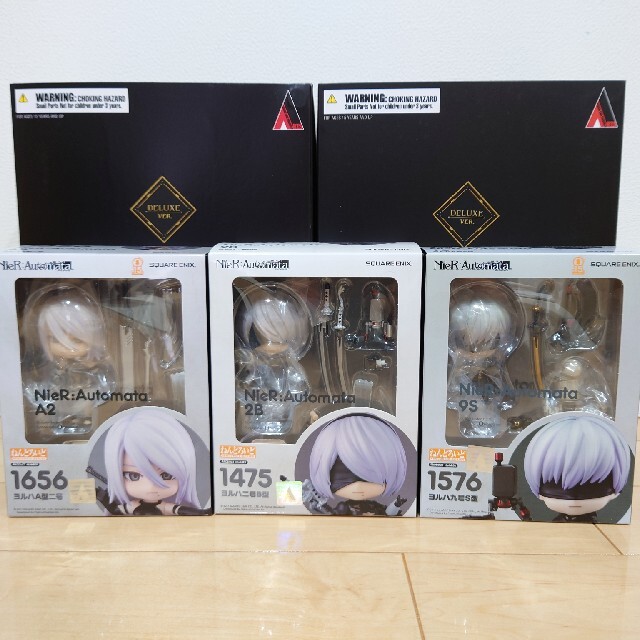 新作得価】 ねんどろいど プレイアーツ改 NieR：Automata A2 2B 9Sの