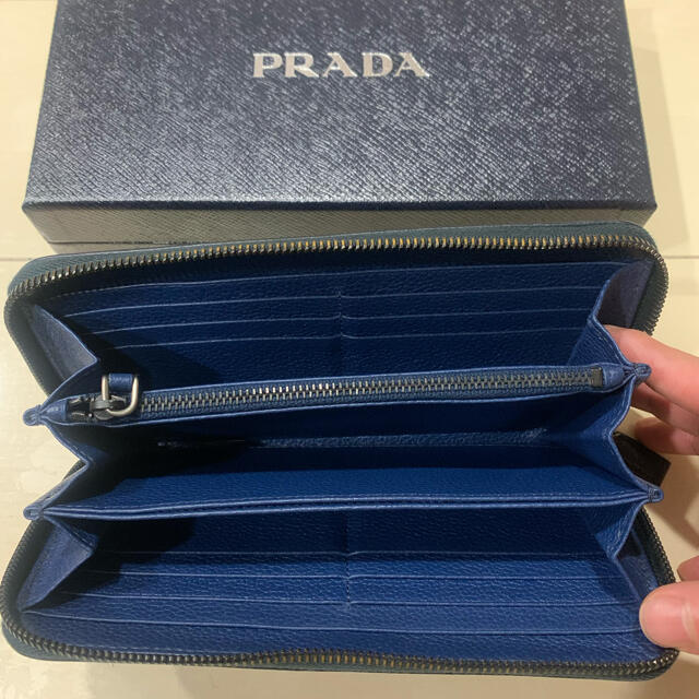 PRADA(プラダ)の【美品】PRADA  プラダ  メンズ　長財布 メンズのファッション小物(長財布)の商品写真