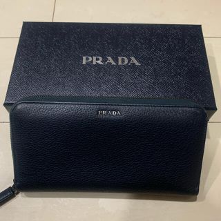 プラダ(PRADA)の【美品】PRADA  プラダ  メンズ　長財布(長財布)