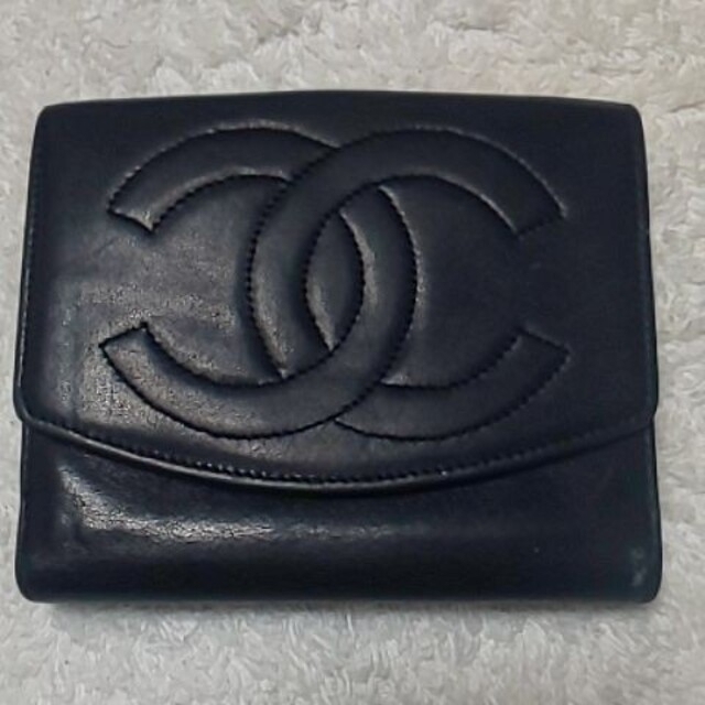 CHANEL(シャネル)のシャネル 二つ折り財布 レディースのファッション小物(財布)の商品写真