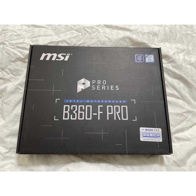 MSI B360-F PRO Intel マザーボード　マイニング用