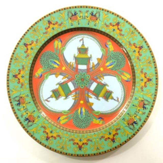 ヴェルサーチ 美品 ローゼンタール 飾り皿 ウォールプレート