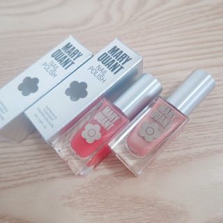 マリークワント(MARY QUANT)のマリークヮント ネイル ポリッシュ プラピシャス チェッカーベリー マスクケース(マニキュア)