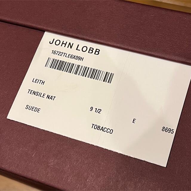 JOHN LOBB(ジョンロブ)のジョンロブ　LEITH UK9.5E 未使用　リース ラスト8695 タバコ メンズの靴/シューズ(ドレス/ビジネス)の商品写真