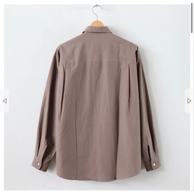 1LDK SELECT(ワンエルディーケーセレクト)のオーラリー 19ss WASHED FINX TWILL BIG SHIRTS メンズのトップス(シャツ)の商品写真