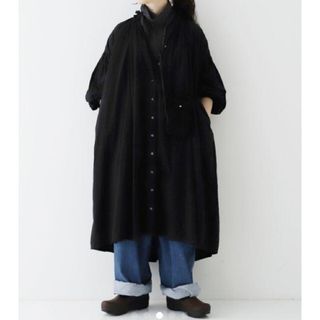 ネストローブ(nest Robe)のネストローブ♡コットンラミーバルーンスリーブワンピース(ロングワンピース/マキシワンピース)