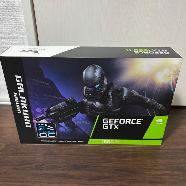 新品未開封　玄人志向　GTX 1660ti 2枚