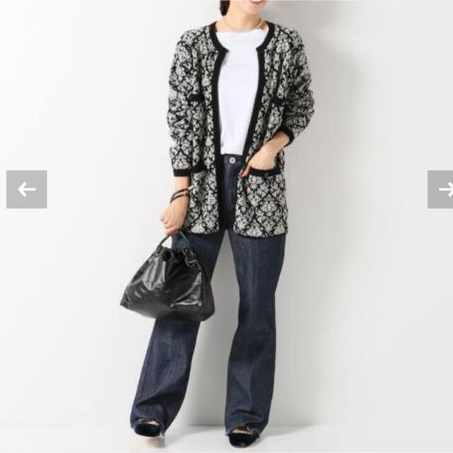 IENA イエナ ニットジャガードジャケット 世界的に有名な www.cecile