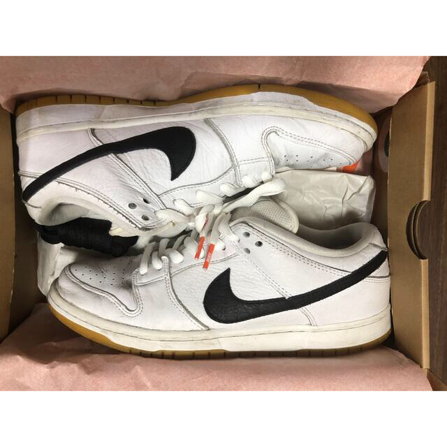 NIKE(ナイキ)の今週まで出品NIKE SB DUNK LOW ORANGE LABEL 27cm メンズの靴/シューズ(スニーカー)の商品写真