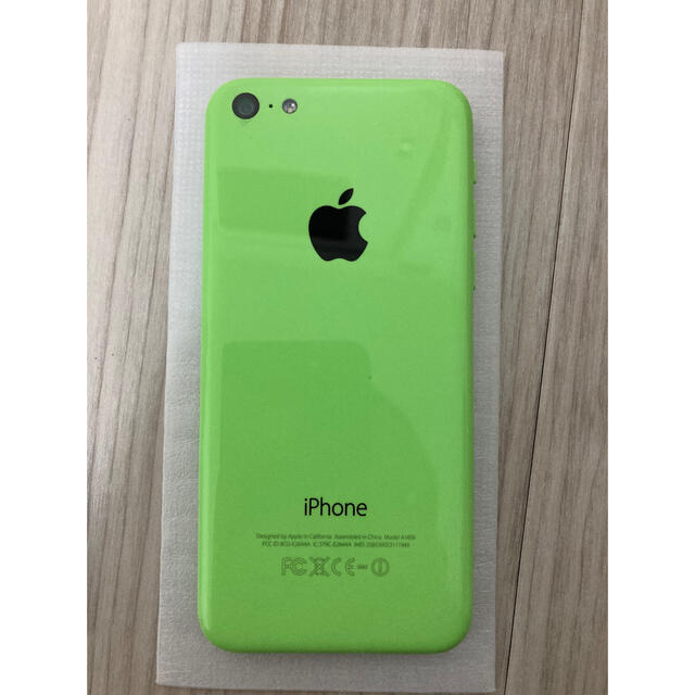 Apple(アップル)のdocomo版　iPhone5c 32GB グリーン スマホ/家電/カメラのスマートフォン/携帯電話(スマートフォン本体)の商品写真