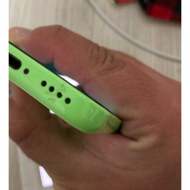 Apple(アップル)のdocomo版　iPhone5c 32GB グリーン スマホ/家電/カメラのスマートフォン/携帯電話(スマートフォン本体)の商品写真