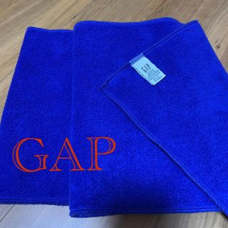 ギャップ(GAP)のGAP マフラー　ブルー　ネイビー(マフラー)