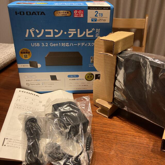 I-O DATA 2TB HDCX-UTL2K ハードディスク