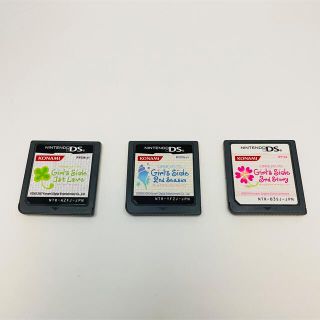 ニンテンドーDS(ニンテンドーDS)のDS ときめきメモリアル Girl’s Side 1st 2nd 3rd セット(携帯用ゲームソフト)