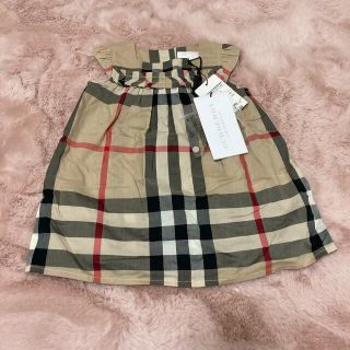 バーバリー(BURBERRY)のバーバリーチルドレン　定番チェックワンピースとブルマ　サイズ6M(ワンピース)