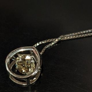 超特価　ダイヤモンド　1ct　ダンシングネックレス(ネックレス)