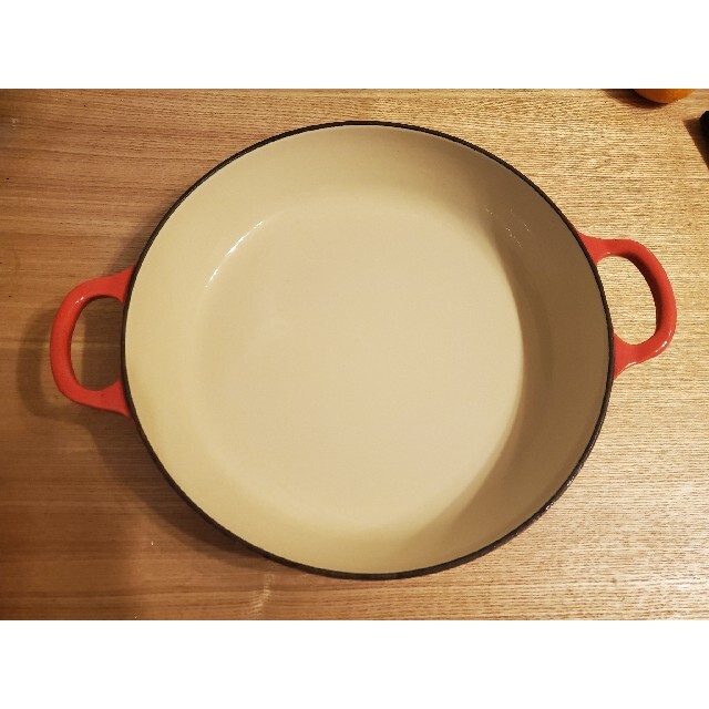 LE CREUSET - ル・クルーゼ キャセロール 26cm チェリーレッドの通販