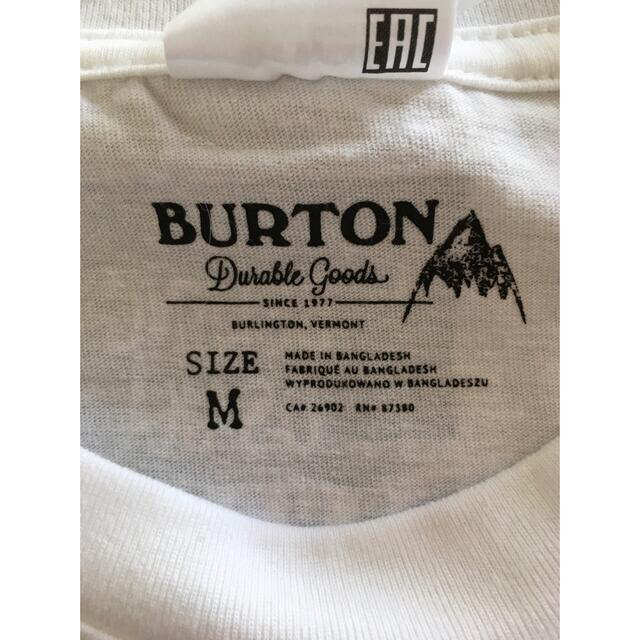 BURTON(バートン)の【新品・未使用】BURTON (バートン) メンズTシャツ  メンズのトップス(Tシャツ/カットソー(半袖/袖なし))の商品写真