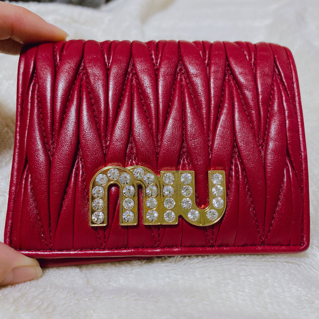 miumiu - MIUMIU 二つ折り財布