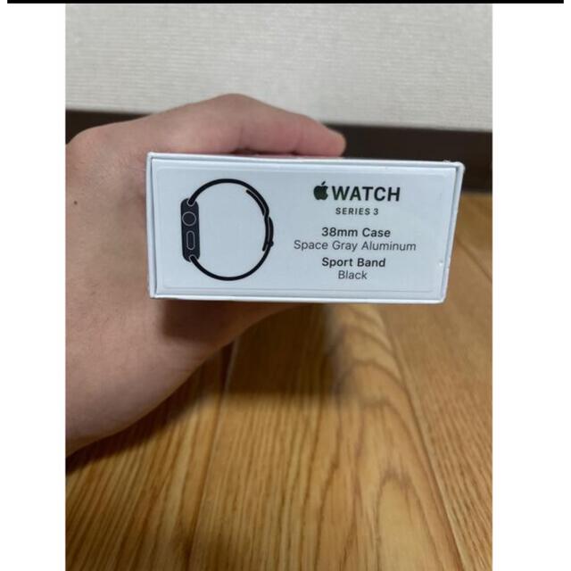 即納大得価 Apple Applewatch series3 スペースグレイ ブラックの通販 by S｜アップルウォッチならラクマ Watch - 新品未開封 お得セール