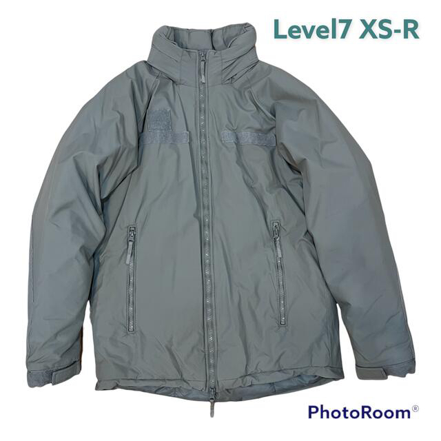 程度良好 超希少 XS-R 実物 米軍 LEVEL7 プリマロフト ジャケット